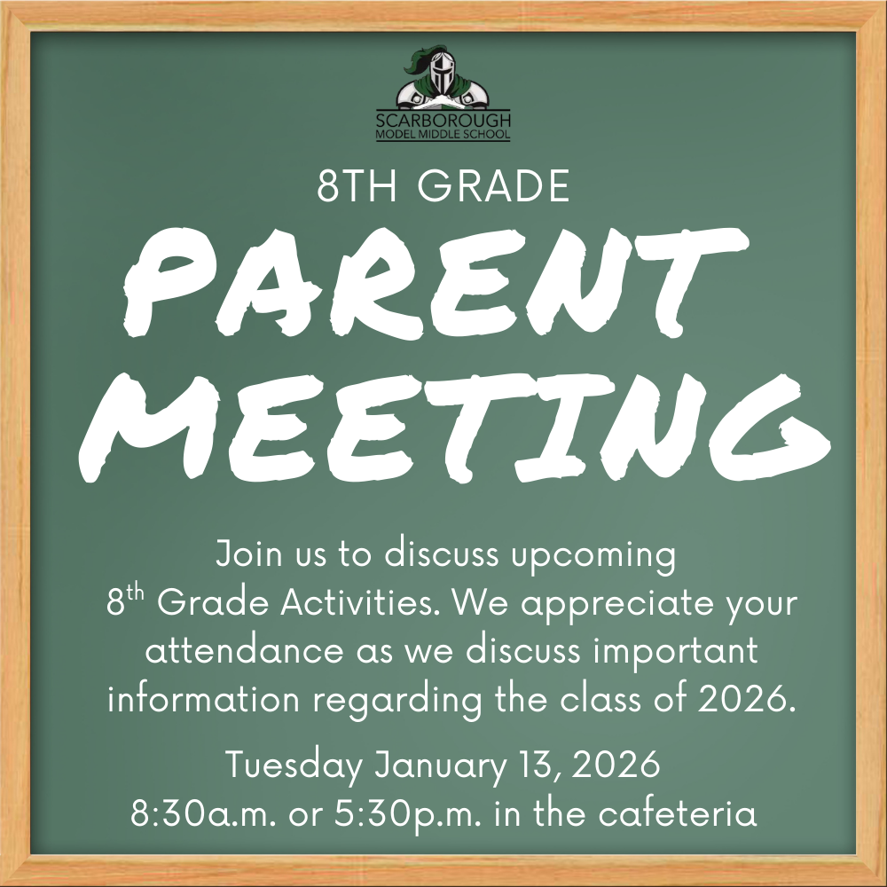 8th grade parent meeting