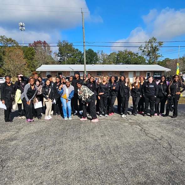 cosmetology field trip: group photo