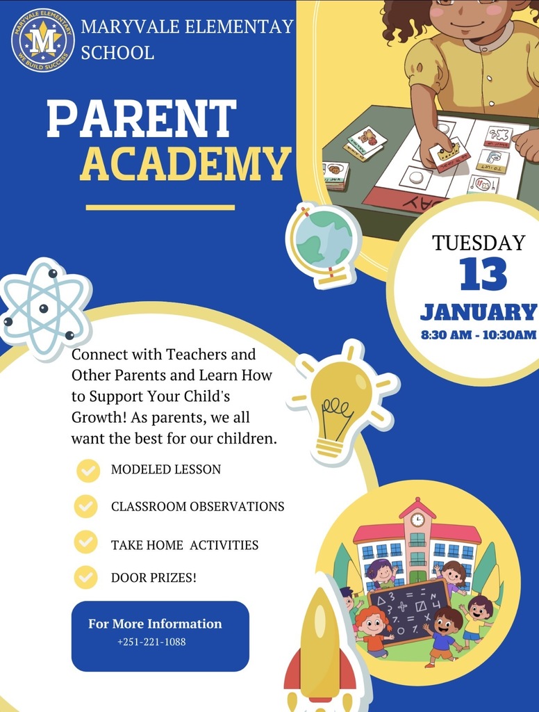 Reminder: Parent Academy is Tuesday! 
