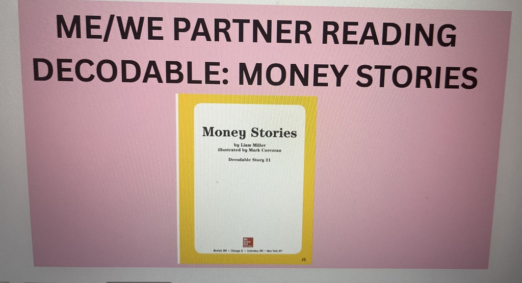 Me/We Reading Strategy