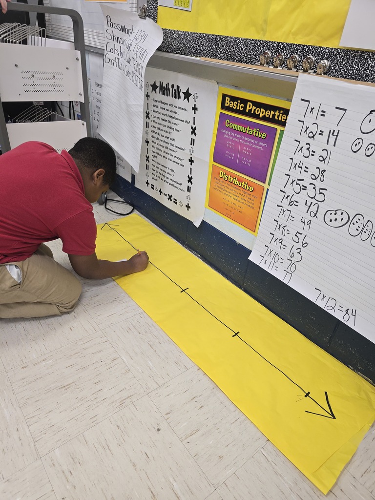Fractions on a numberline 