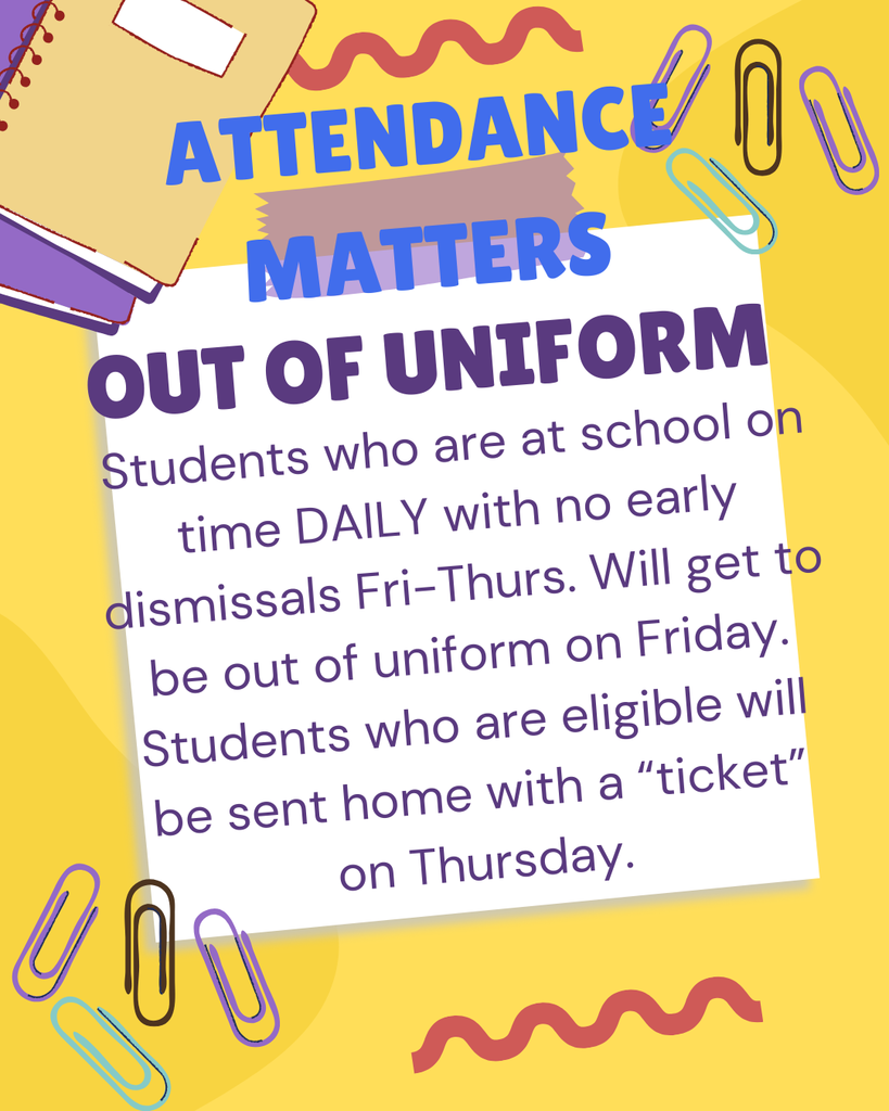 Out of Uniform Attendance (1)