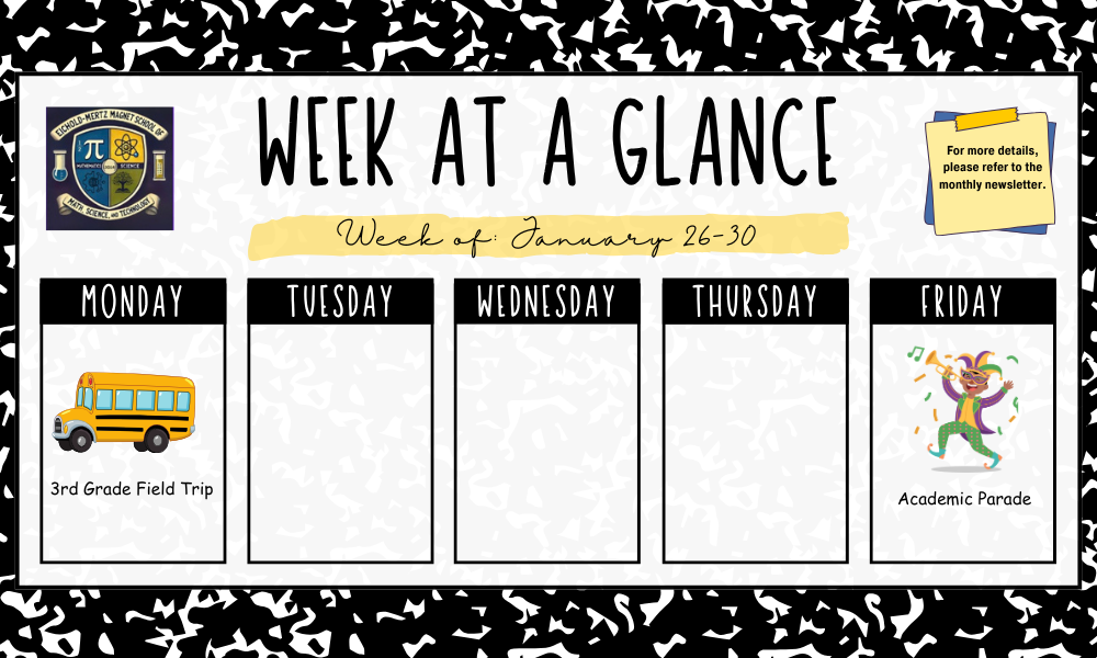 Week at a Glance