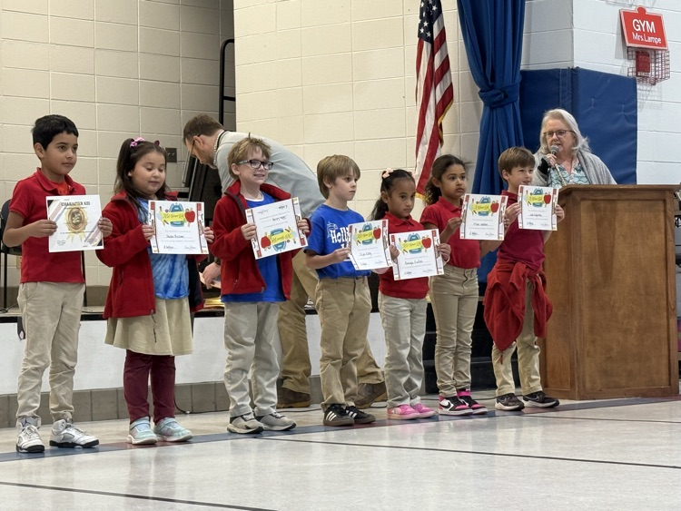 first grade honor roll students