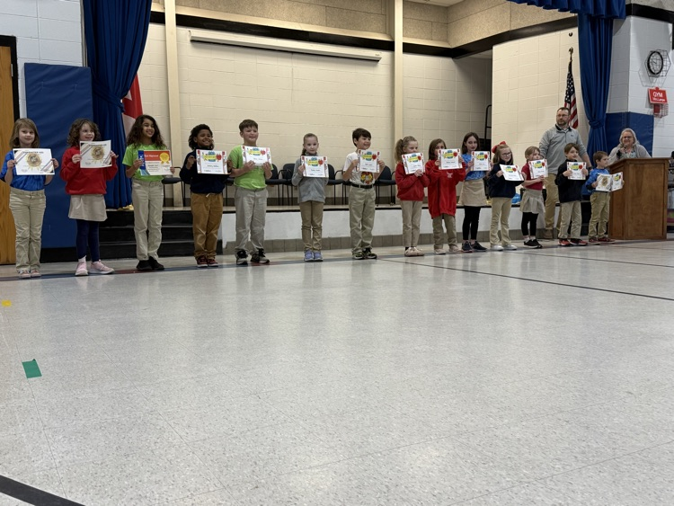 second grade honor roll students