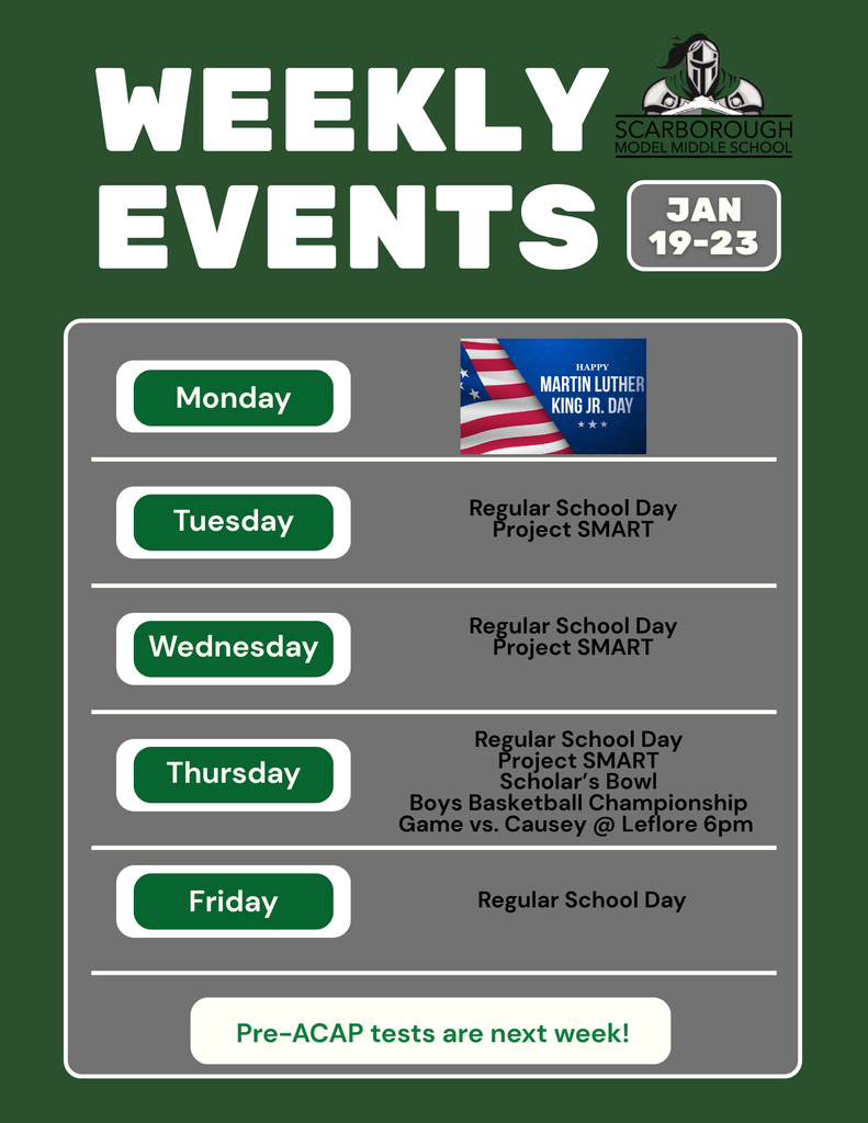 weekly events