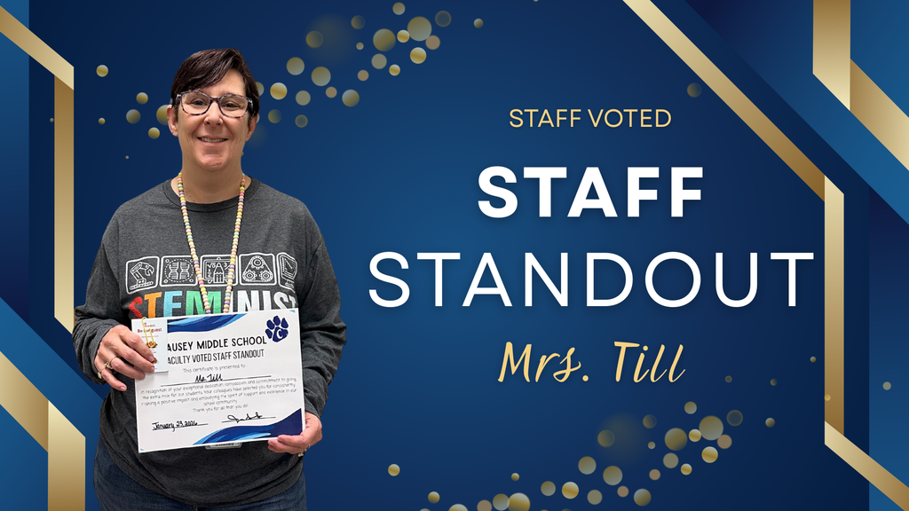 Staff Standout 1/23 Till