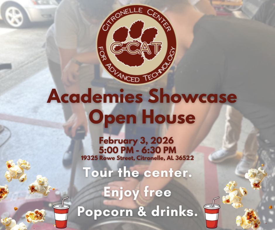 CCAT Academy Showcase Graphic 2026