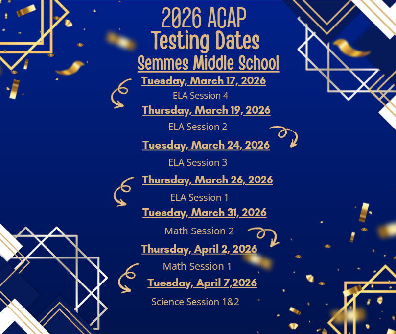 ACAP Dates 2025-2026