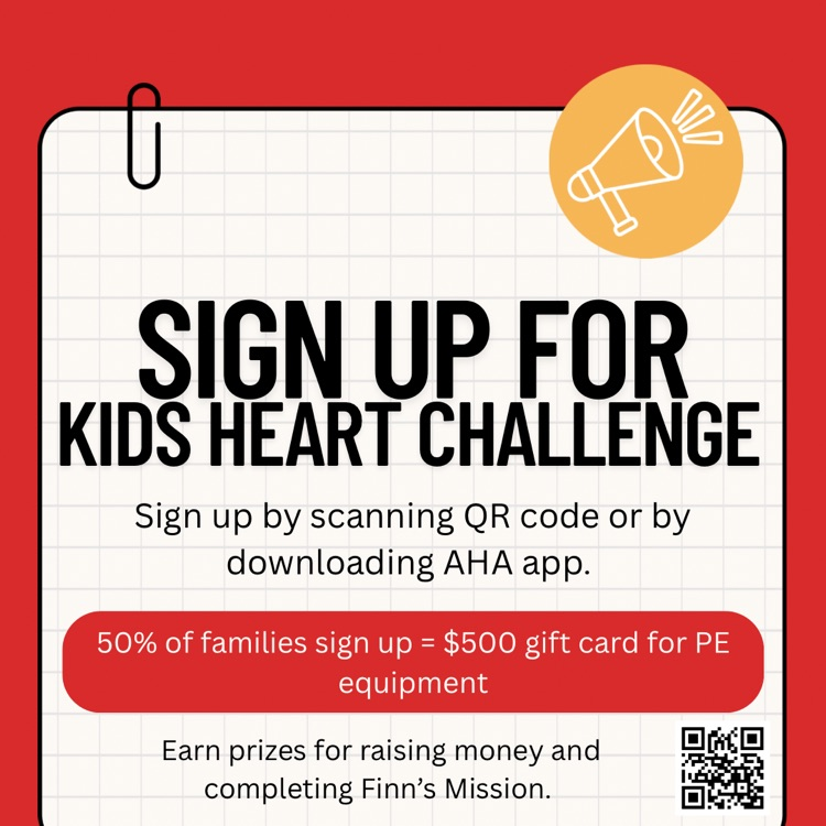 sign up for the kids heart challenge