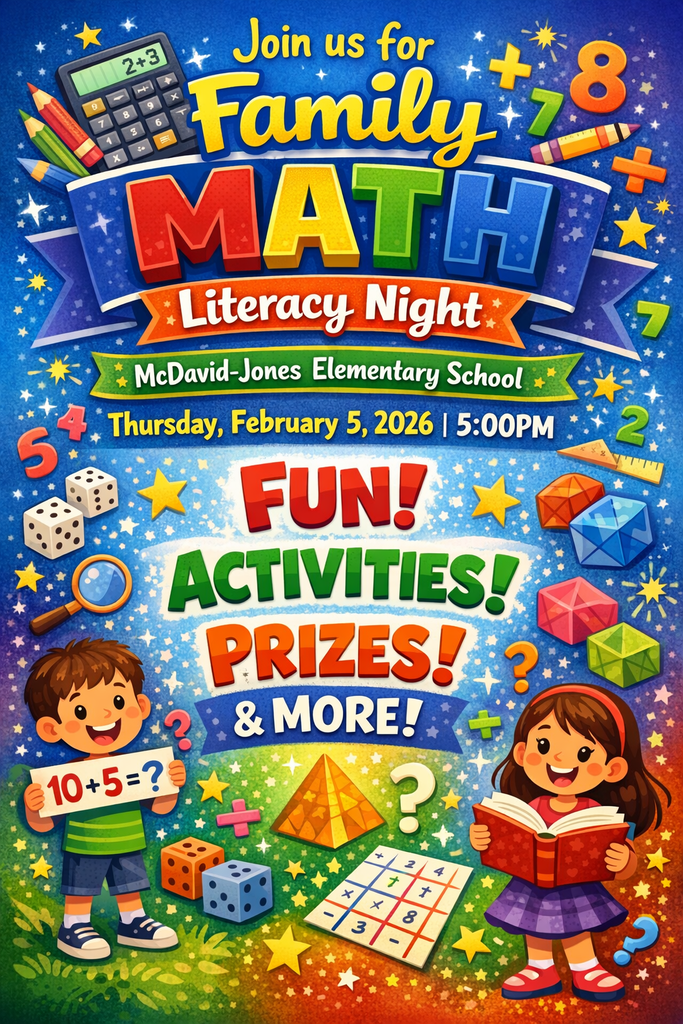 Math Night Thursday, February 5 at 5 pm