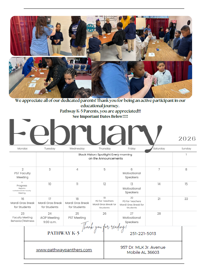 February news letter