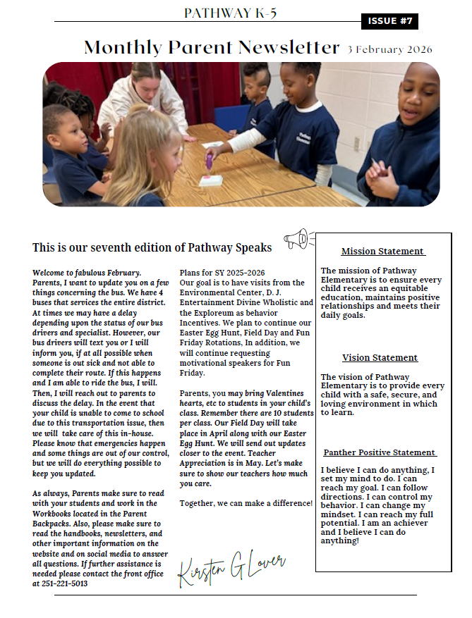 February news letter