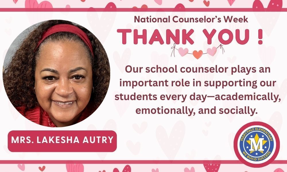 Our school counselor plays an important role in supporting our students every day—academically, emotionally, and socially.