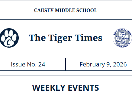 Screenshot of Weekly Newsletter 2-9-26