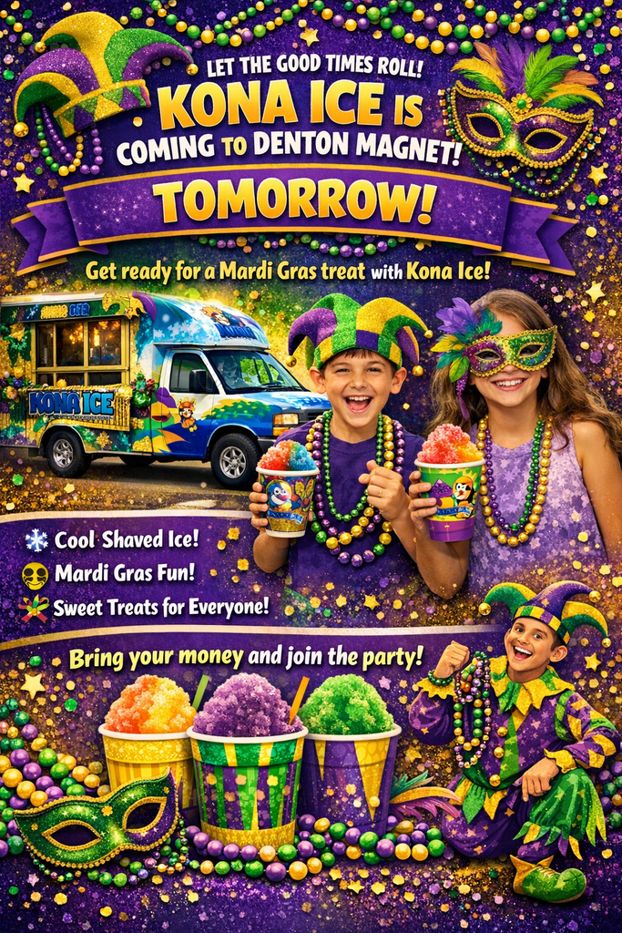 Kona Ice Tomorrow (FEBRUARY)