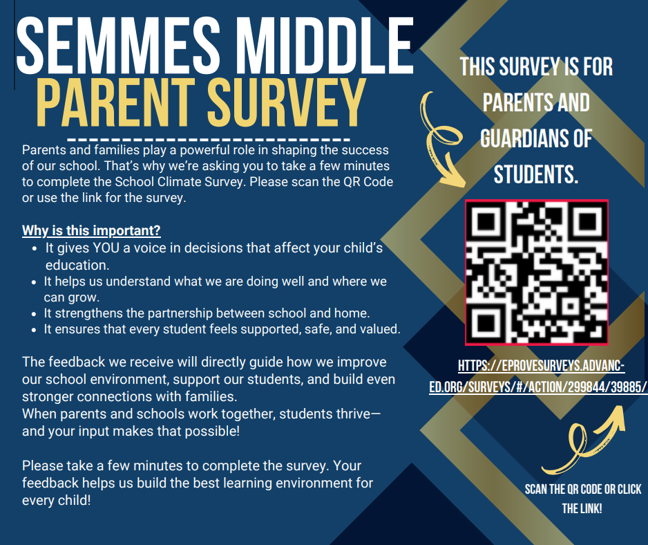 Semmes Middle School Parent Survey 2026