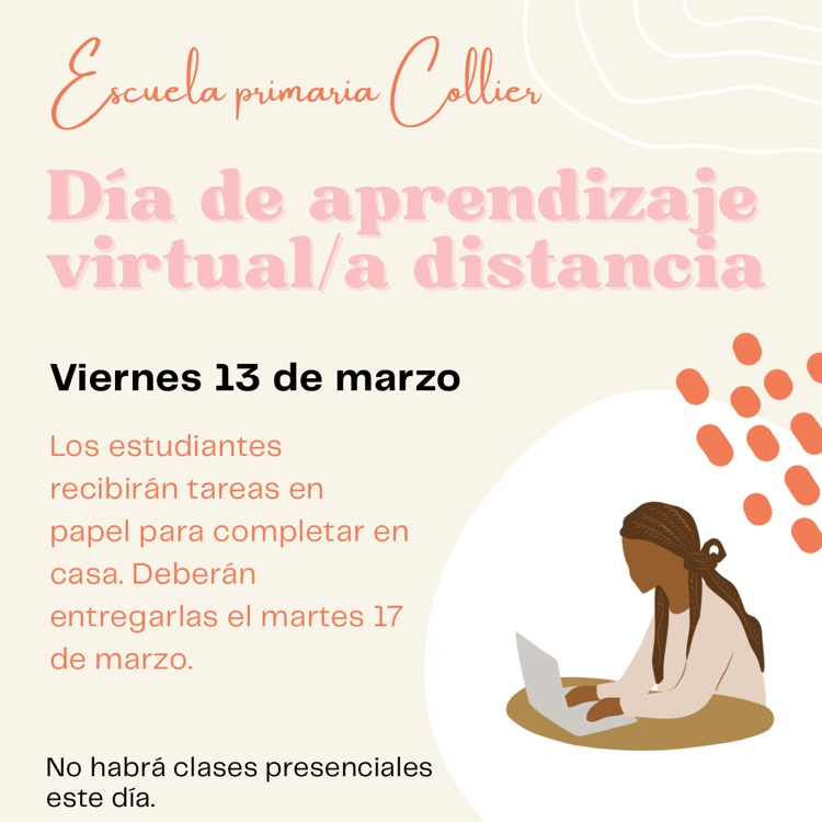 Virtual day on March 13th