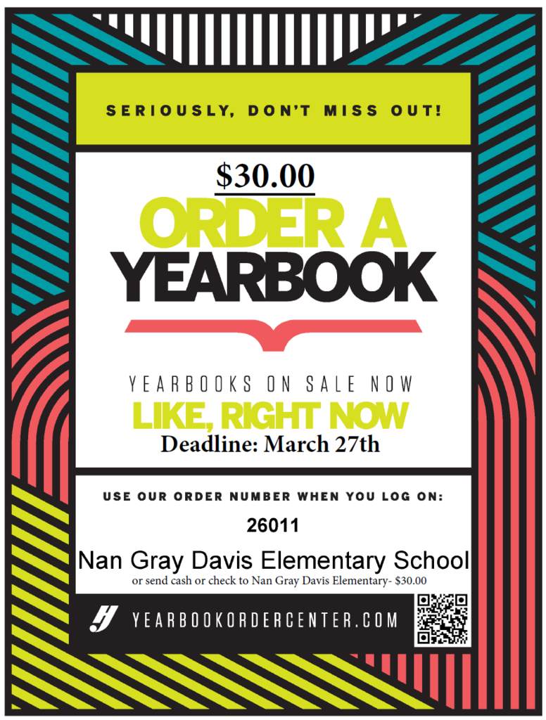 Yearbook Order Information