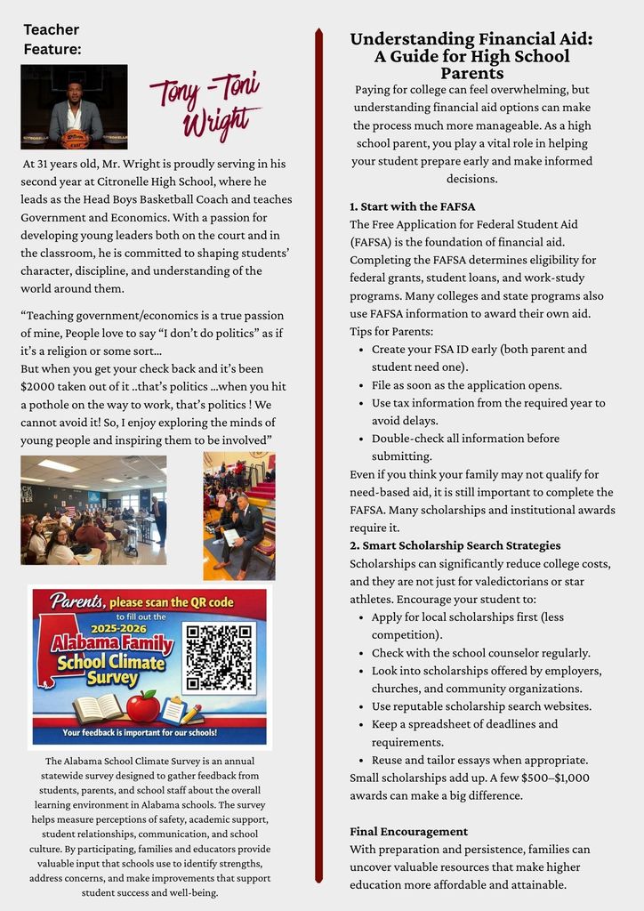 Wildcat Wire Parenting Newsletter March 2026 p. 2