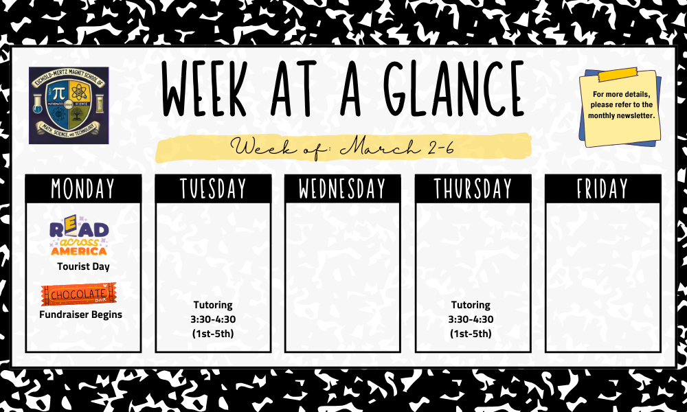 Week at a Glance 