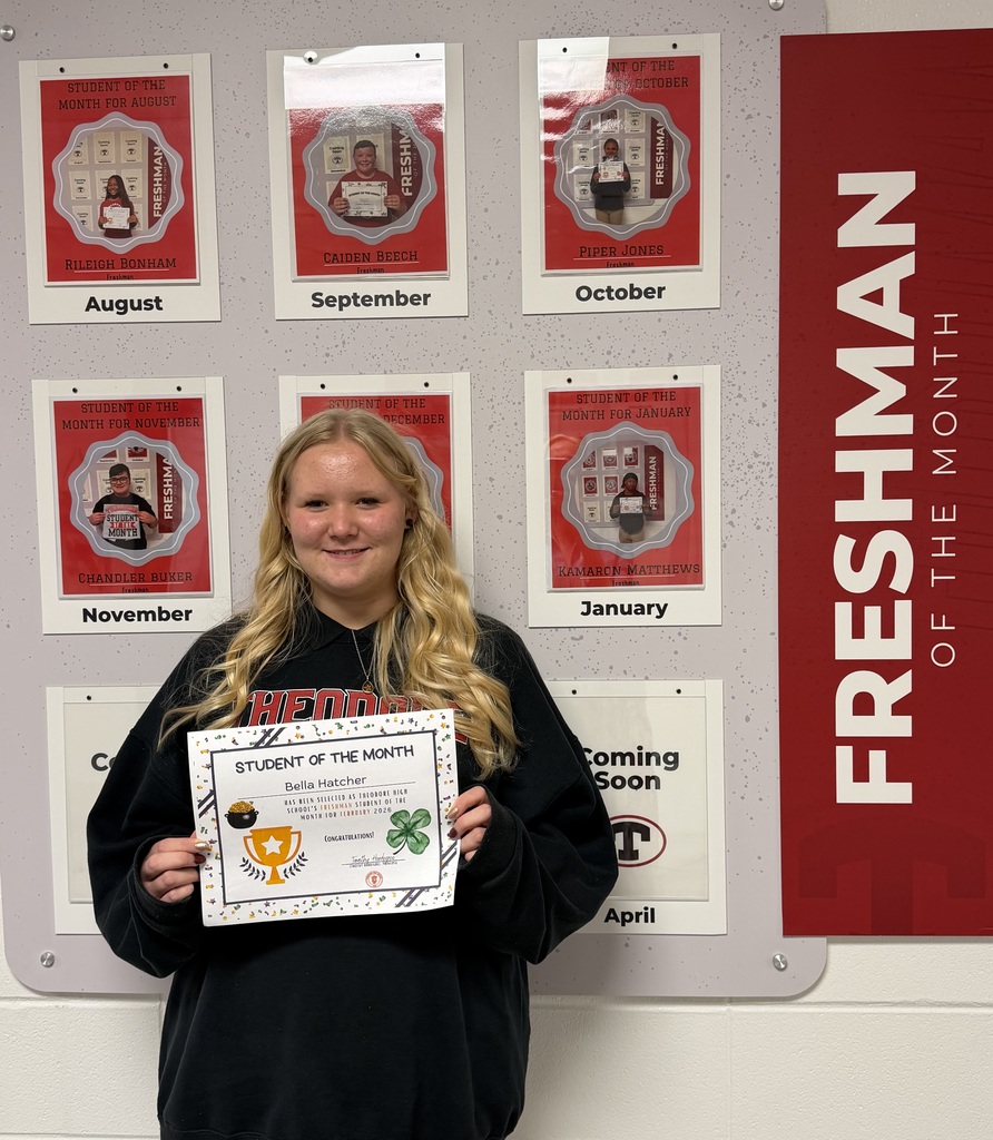 Freshman Student of the Month - Bella Hatcher