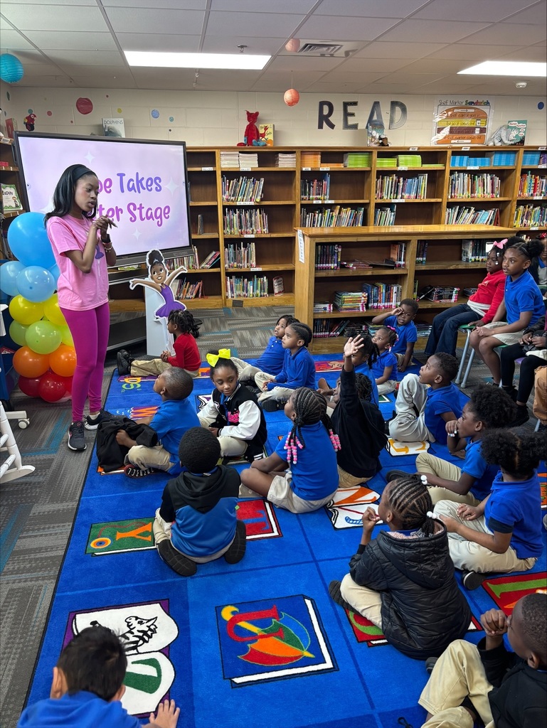 Special thanks to our local author, Victoria Finkley, for kicking off Read Across America Week! Victoria Finkley visited and read her book, Hope Takes Center Stage, to our kindergarten, Pre-K, and self-contained students.