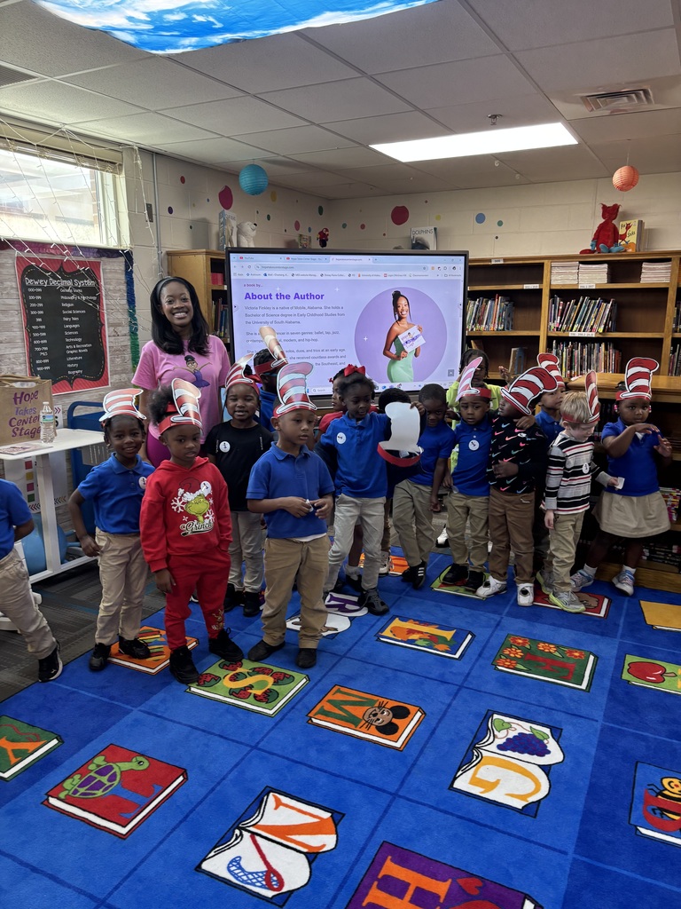 Special thanks to our local author, Victoria Finkley, for kicking off Read Across America Week! Victoria Finkley visited and read her book, Hope Takes Center Stage, to our kindergarten, Pre-K, and self-contained students.