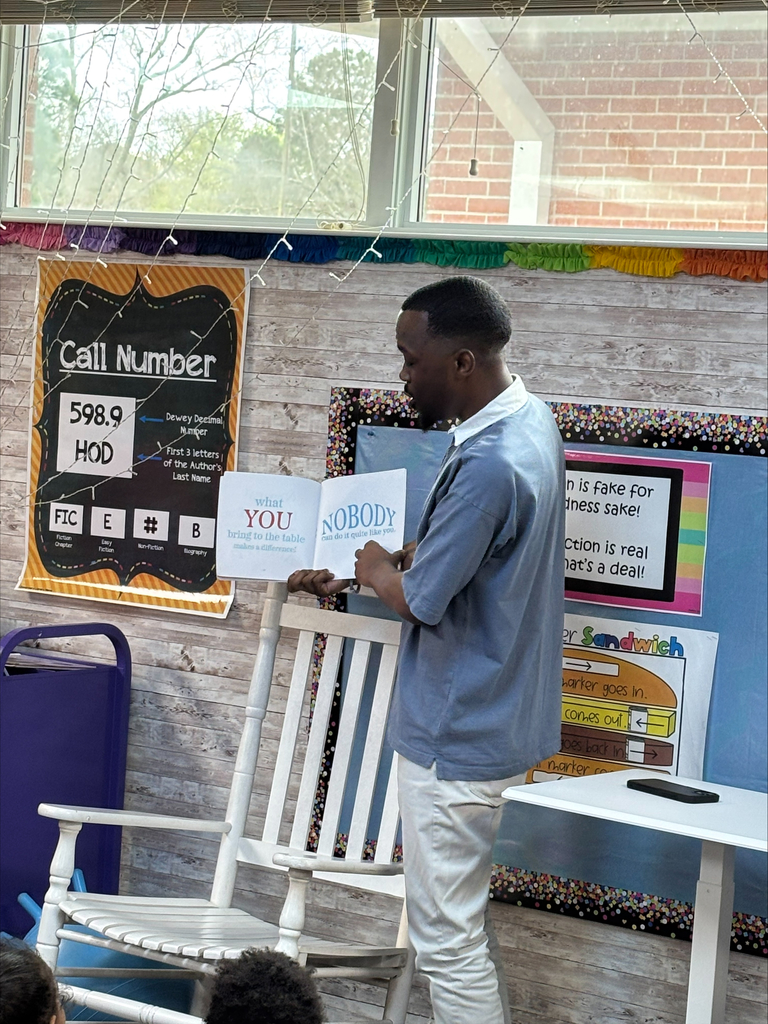 Today we had local author Joseph “Joey” Collins read his book *What It Takes* to our 1st and 2nd grade students. His message reassured our students that they truly have what it takes to become whatever they desire to be in life.