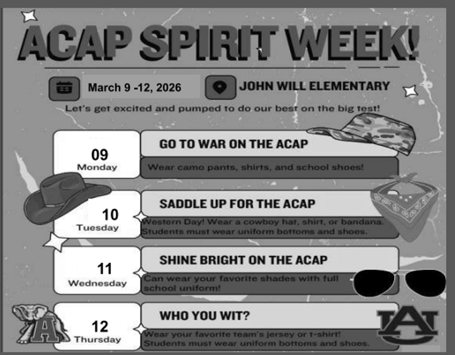 ACAP spirit week