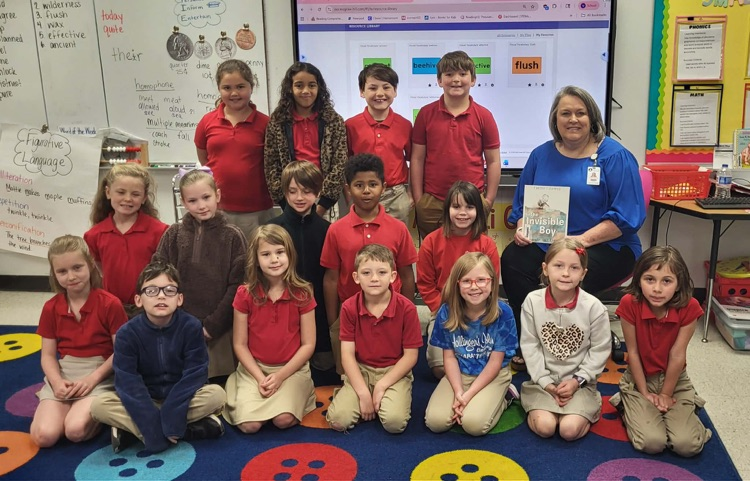 Mrs. Cabellero’s class with guest reader