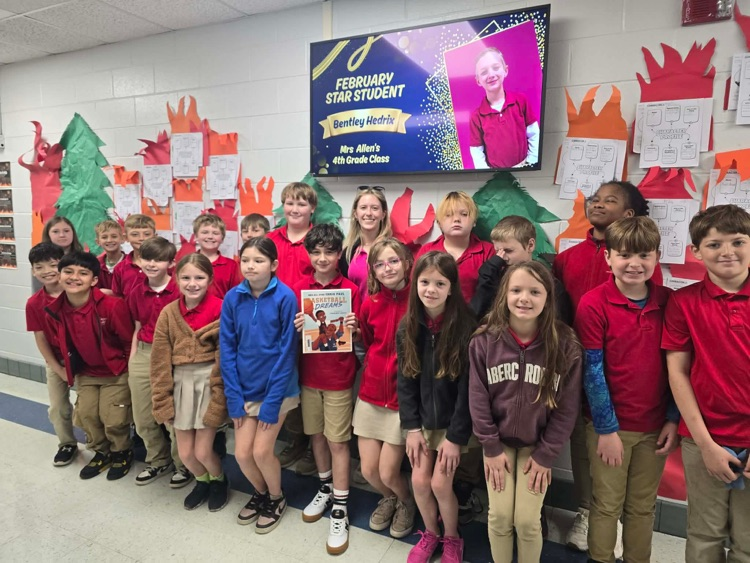 4th grade with guest reader