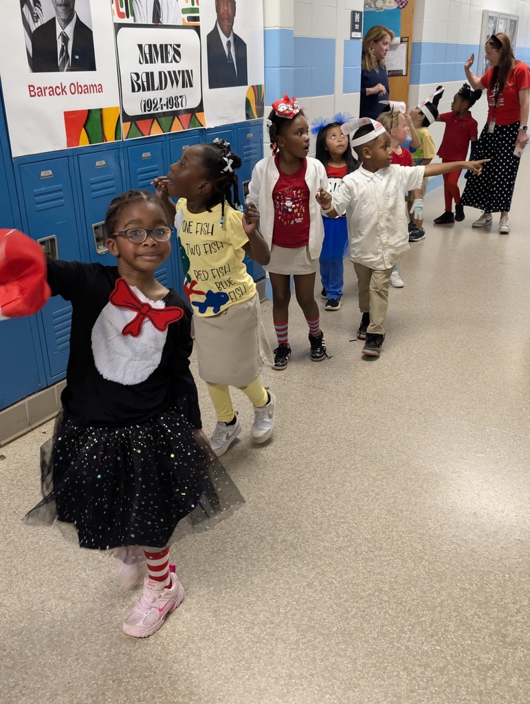 Our Pre-K students had a Seuss-tastic day celebrating Read Across America!