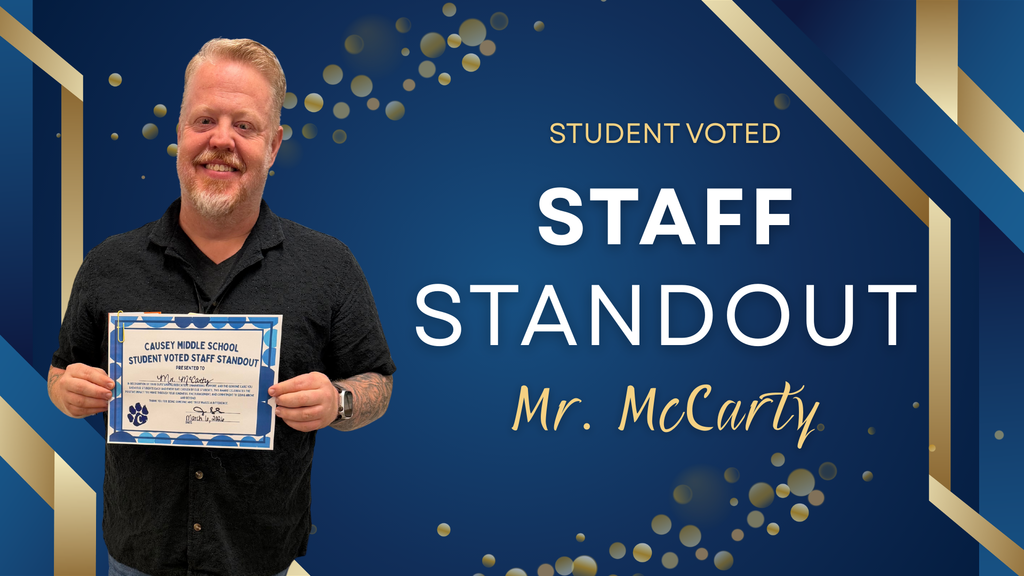 Staff Standout 3-6 McCarty