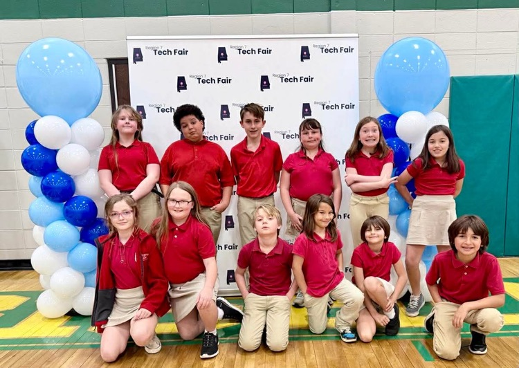 tech fair students