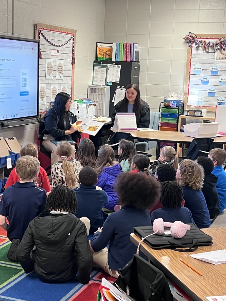 Students from our National English Honor Society (NEHS) and Future Business Leaders of America (FBLA) celebrating Read Across America by reading to students at local elementary schools as well as to our very own MGM Pre-K students. 