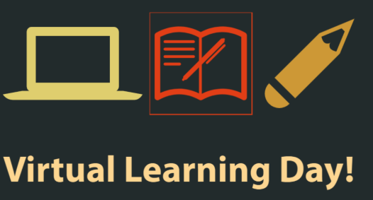 Distance Learning Day decorative text