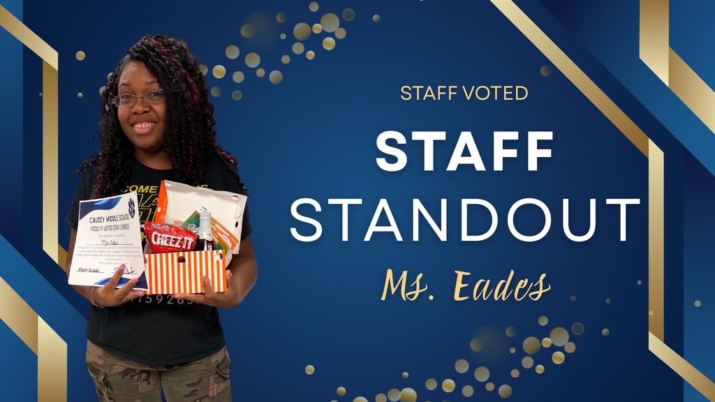 Staff Standout 3-12 Eades