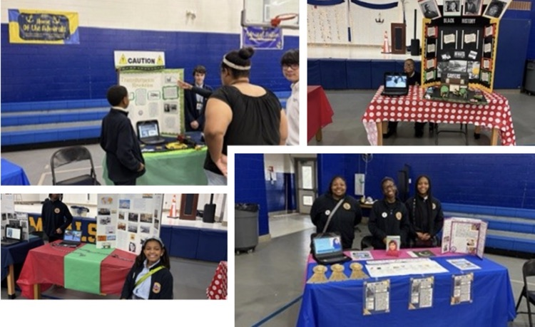 Denton students at their showcase 