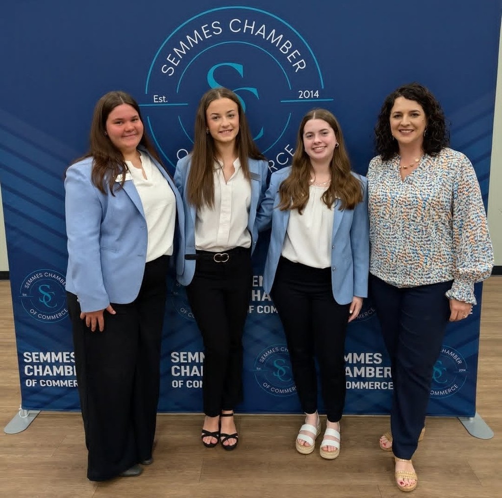 Our Academy Ambassadors and Career Coach, Mrs. Price.