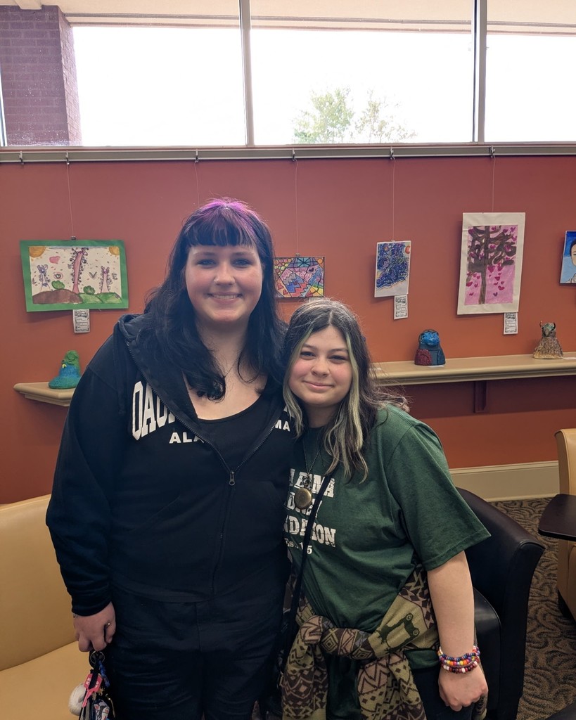 Young Artists of MGM High School at the “Through Their Eyes” Art Reception.