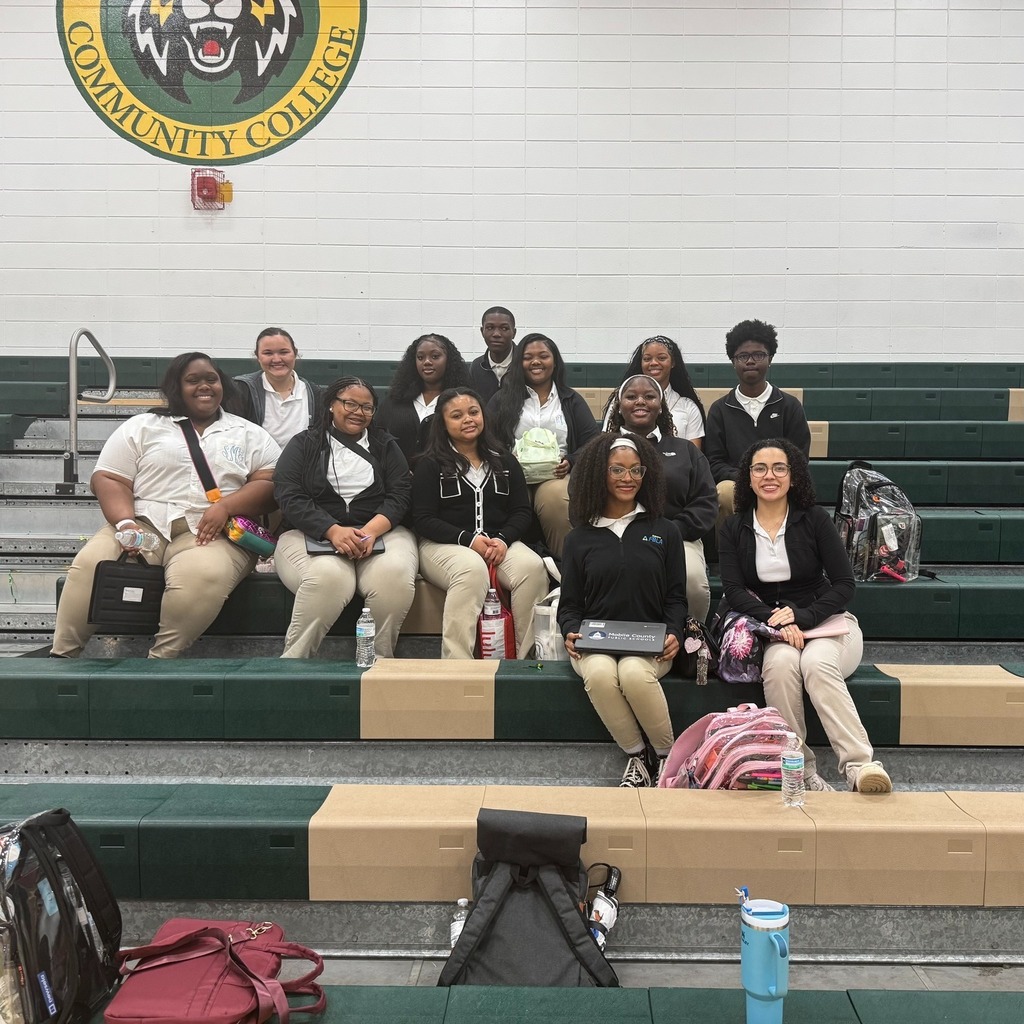 Students competing in the Region 7 Tech Fair.