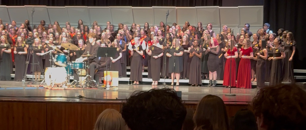 All state choir singing