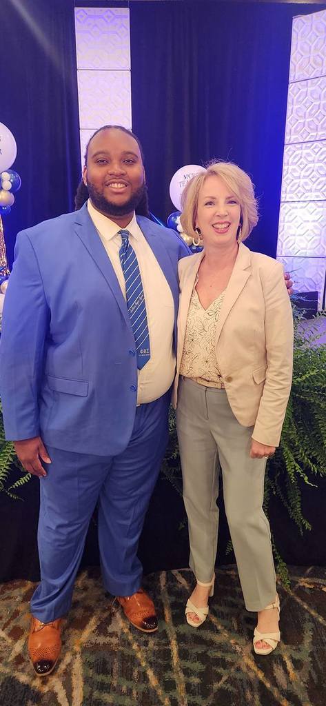 photo of Dr. Johnson and Mr. Young