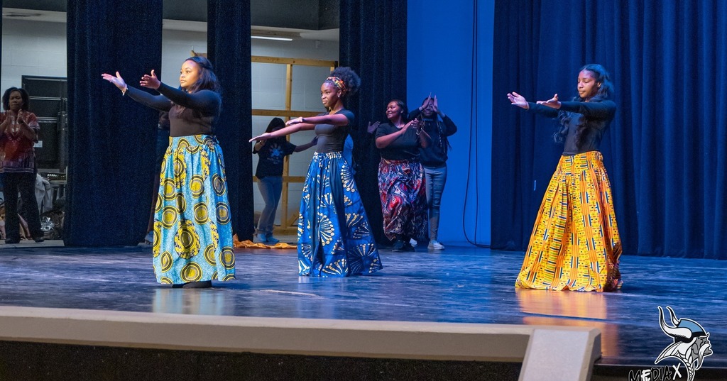 We had multiple students read poetry and present performative dance pieces at the Culture Celebration.