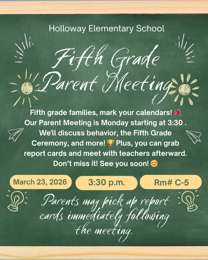 5th grade parent meeting