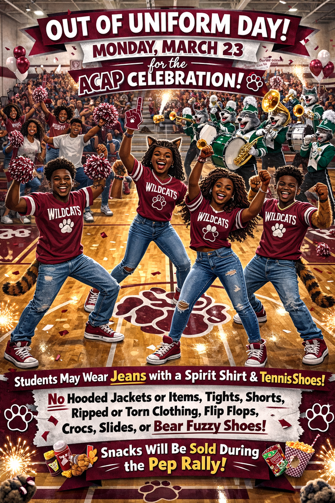 Out of Uniform Day Monday, March 23, 2026