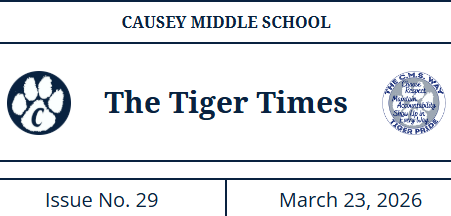 Screenshot of Weekly Newsletter 3-23-26