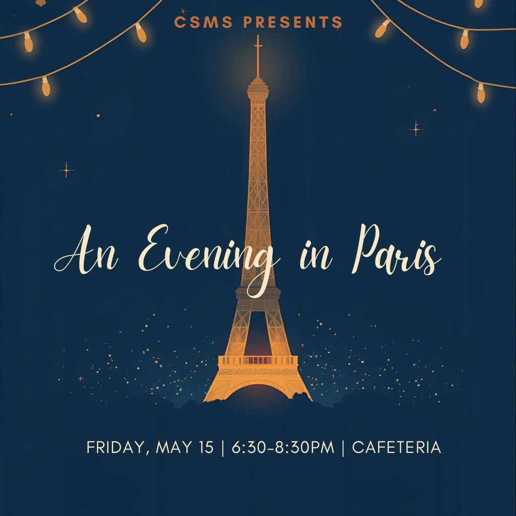 Spring Social for 8th/9th graders announcement 