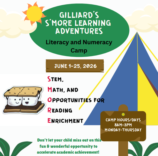 Hello Parents/Guardians,  Your child may come home with a Summer Literacy Camp invitation this week. It is very important that you fill out the invitation in its entirety even if you wish to decline the invitation, please fill it out. This is only the first round of invitations. Some students may receive invitations in May. We look forward to your response.   As always, if you have any questions or concerns, contact us at 251-221-1820!  Mrs. Frieson (A. Jackson) Ms. Franklin 